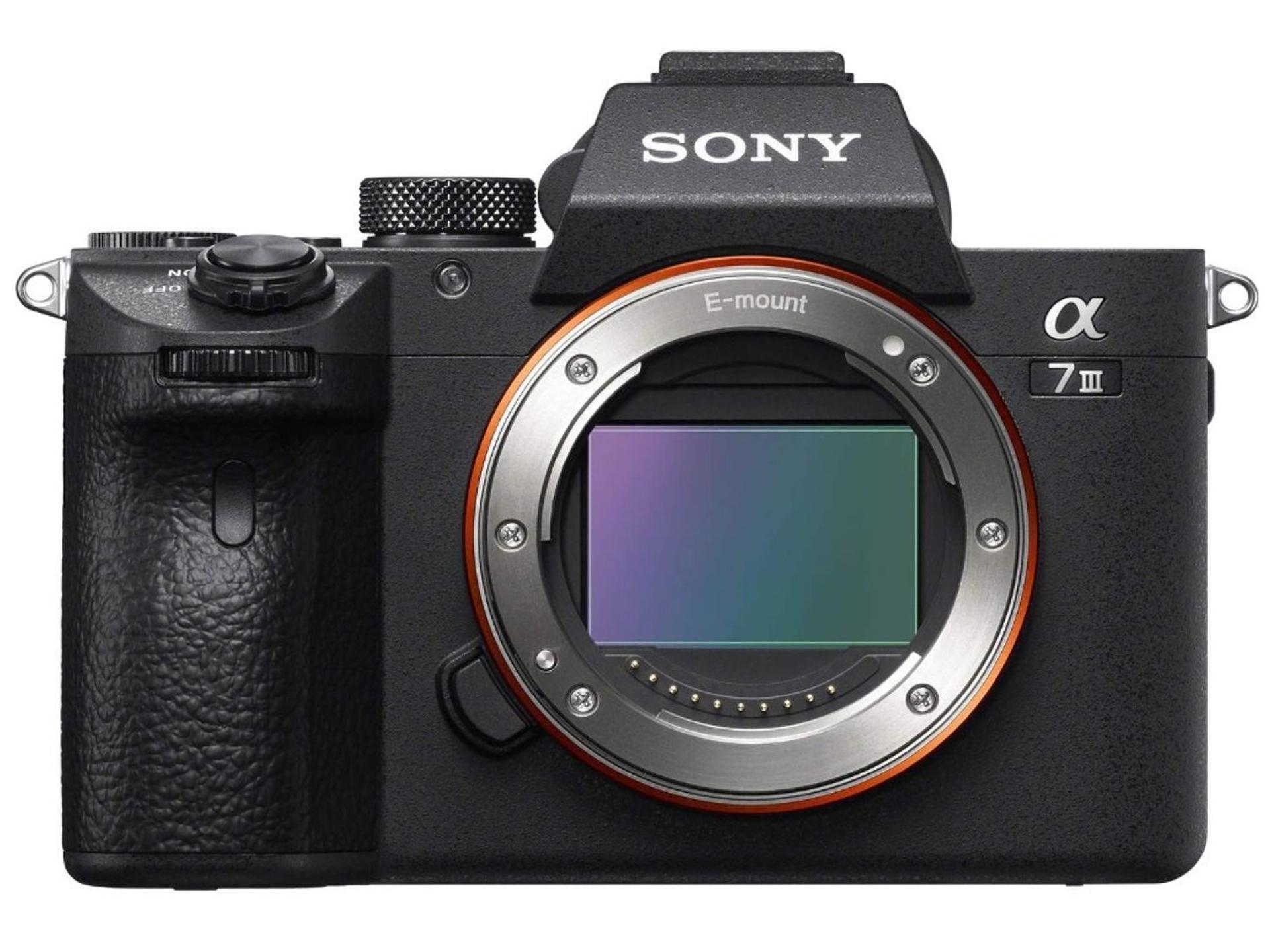 Sony - Alpha a7 III Mirrorless 4K Video Camera (Body Only) - Black box contents