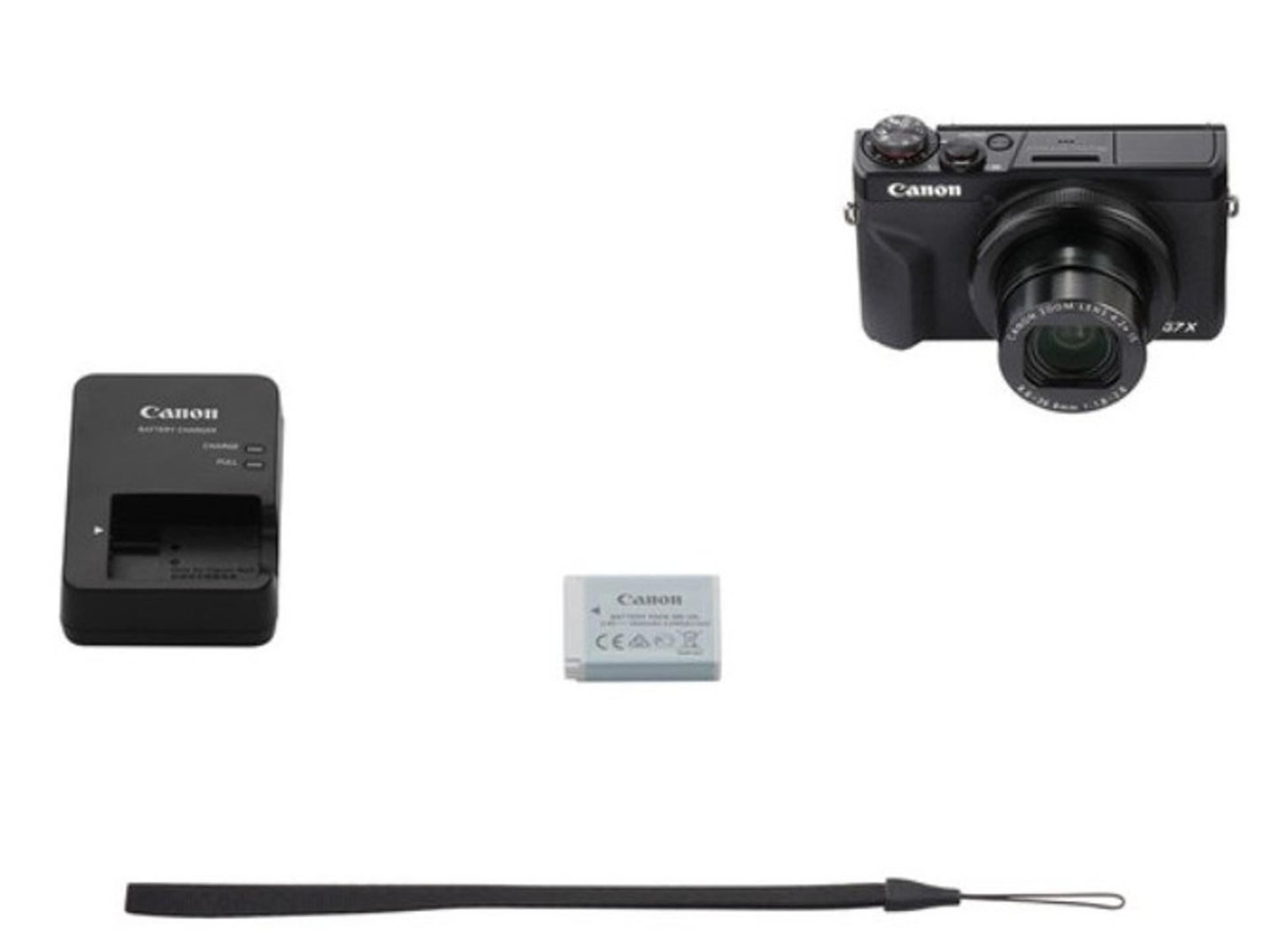 Canon PowerShot G7 X Mark III Digital Camera - Black box contents