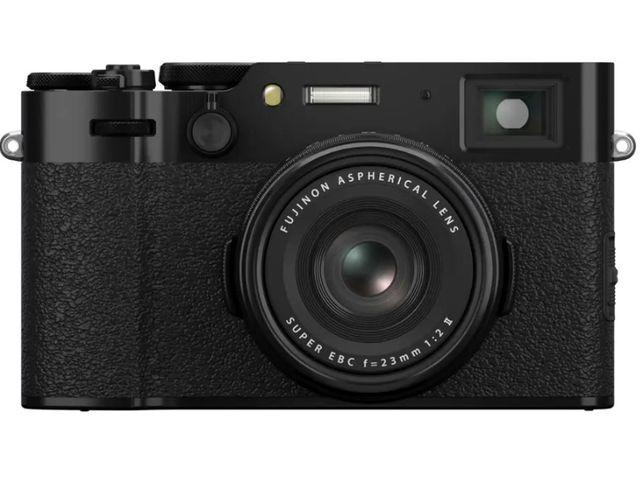 Fujifilm X100VI Mirrorless Camera with 23mm f/2.0 Fixed Lens - Black