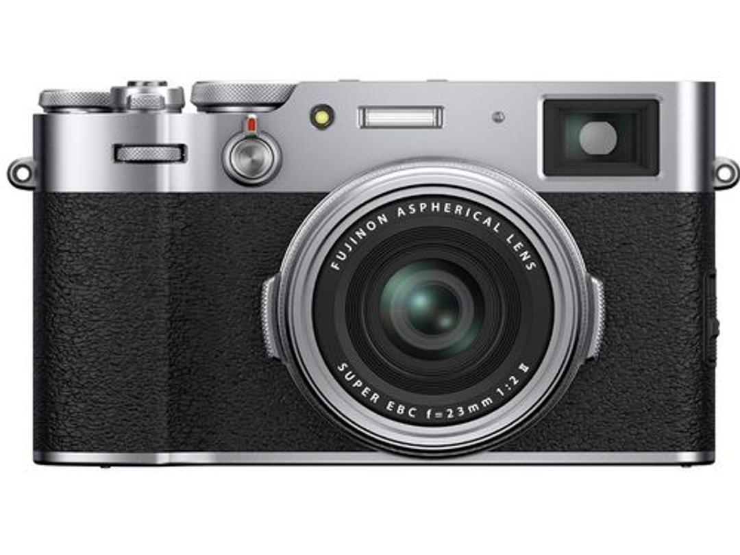Fujifilm X100VI Mirrorless Camera with 23mm f/2.0 Fixed Lens - Silver