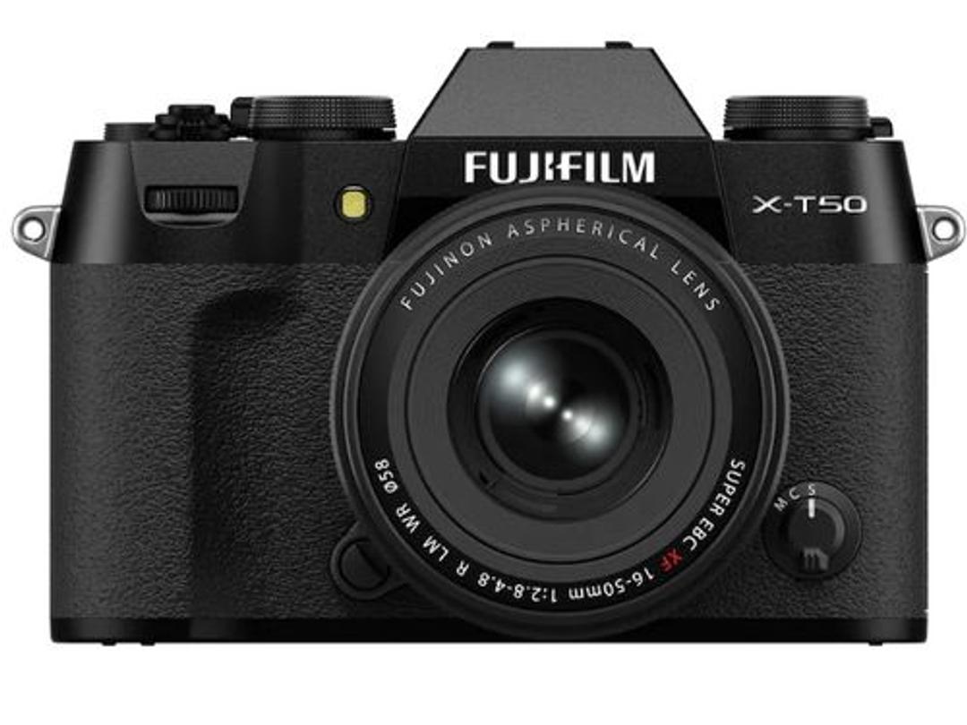 Fujifilm X-T50 Mirrorless Camera with XF 16-50mm f/2.8-4.8 Lens- Black