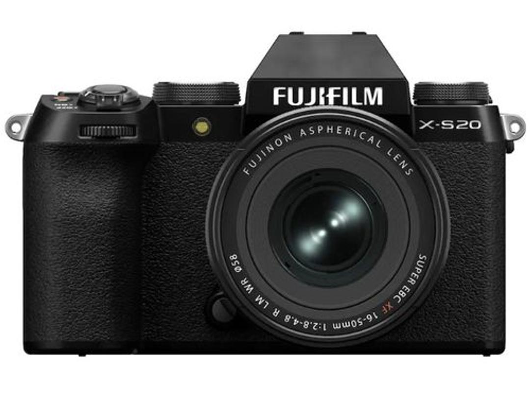 Fujifilm X-S20 Mirrorless Camera with XF 16-50mm f/2.8-4.8 Lens - Black