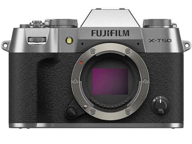 Fujifilm X-T50 Mirrorless Camera Body Only - Silver
