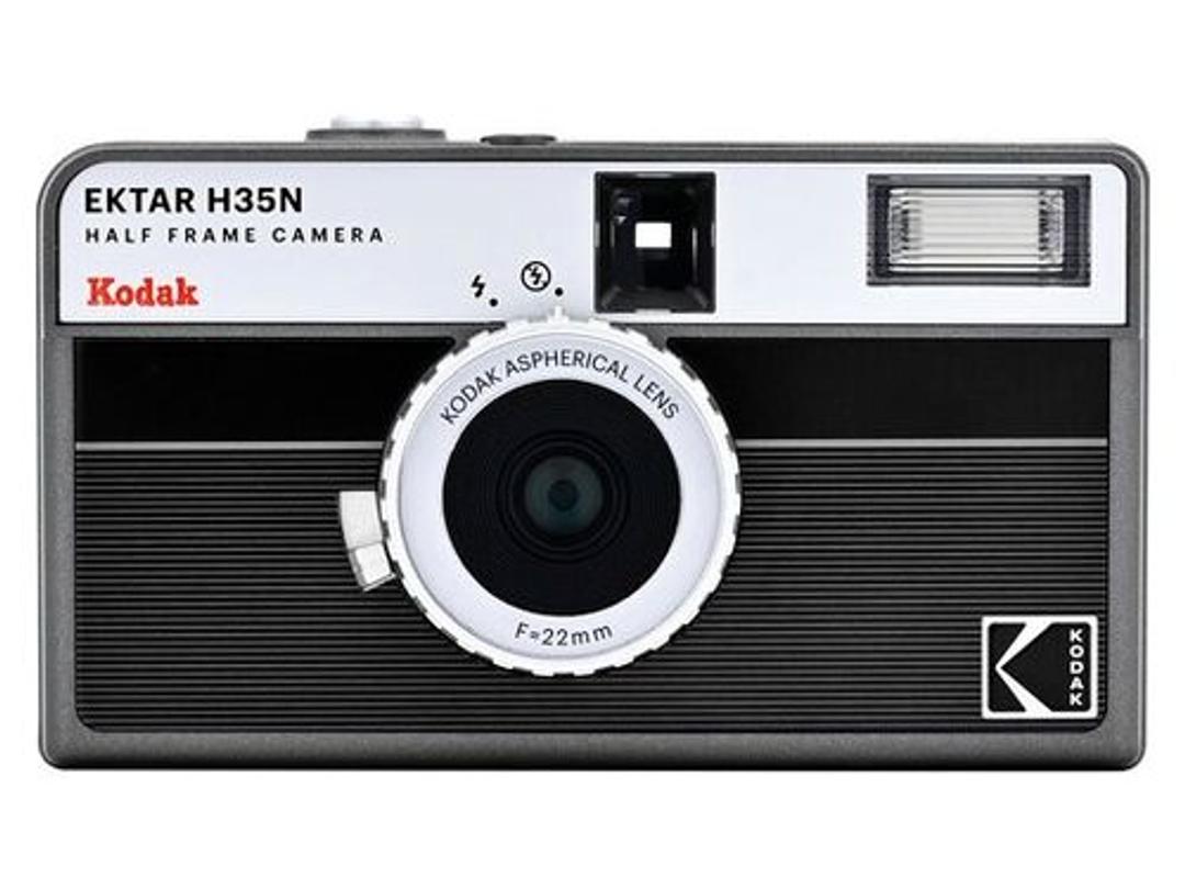 Kodak Ektar H35N Half-Frame Film Camera (Striped Black)
