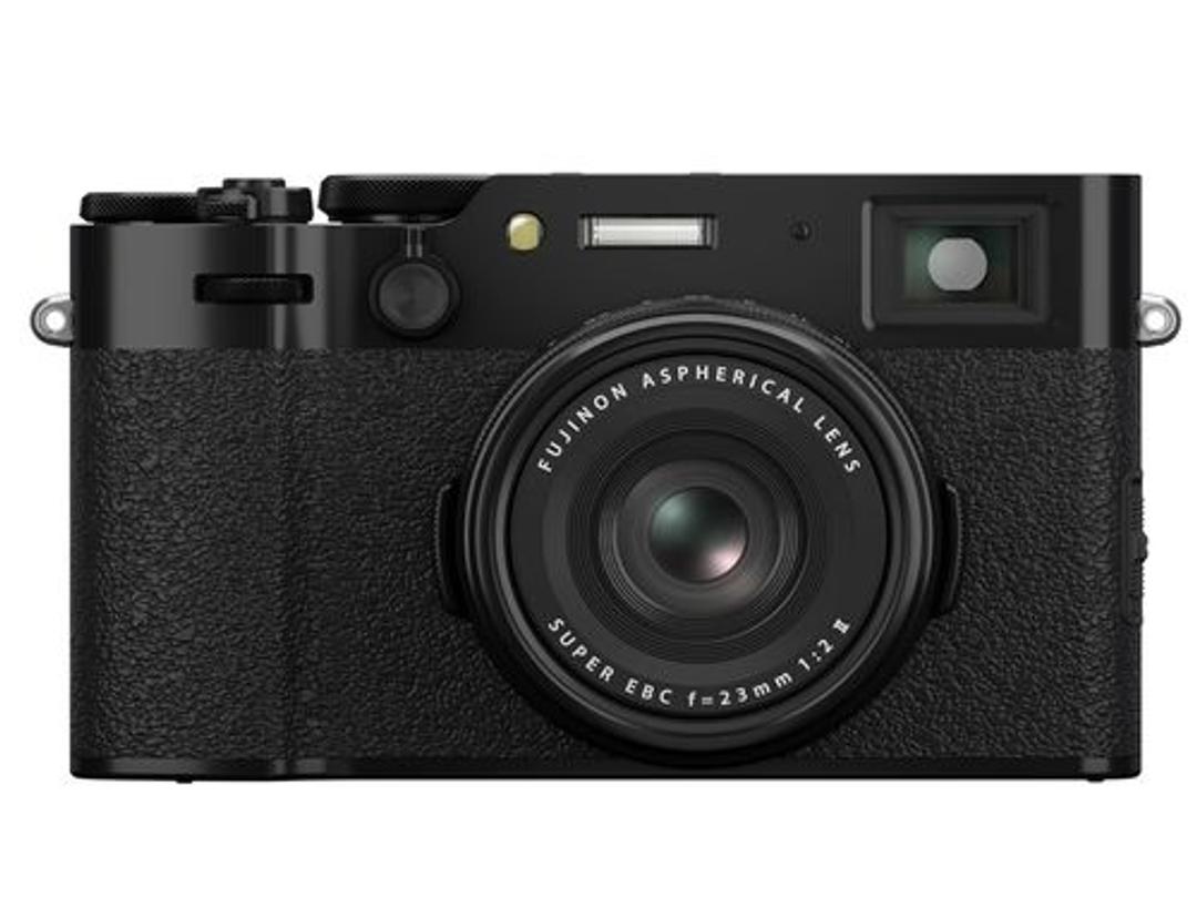 Certified Pre owned - Fujifilm X100VI Mirrorless Camera with 23mm f/2.0 Fixed Lens - Black