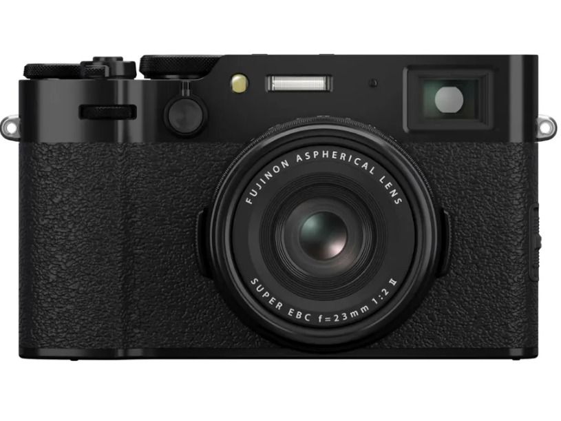 Fujifilm X100VI Mirrorless Camera with 23mm f/2.0 Fixed Lens - Black