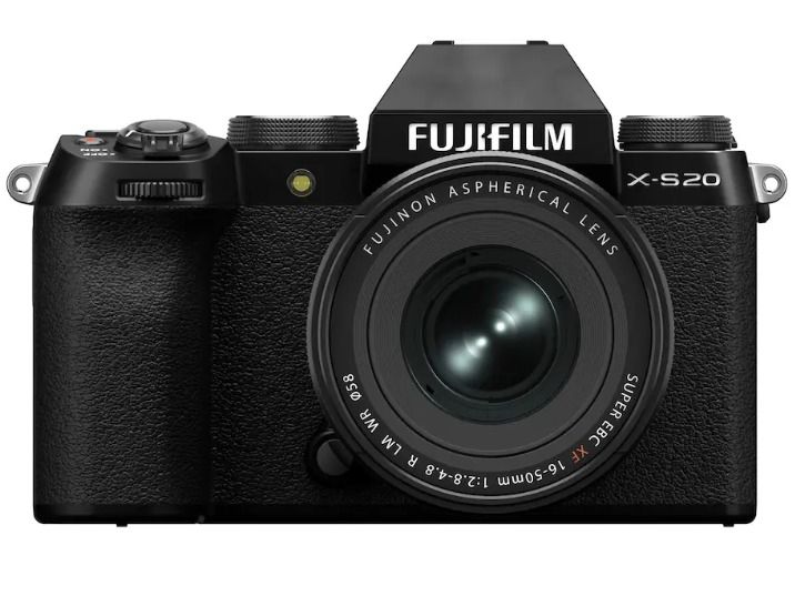 Fujifilm X100VI Mirrorless Camera with 23mm f/2.0 Fixed Lens - Black